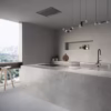 Dekton Soke 6 Dekton Soke mutfak tezgahı, gri çimento dokusu