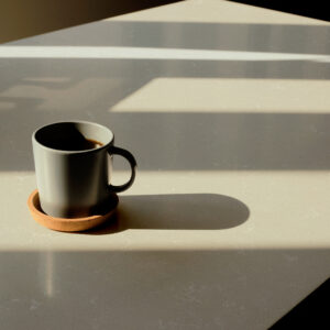 Coante Idyma açık gri kuvars mutfak tezgahı