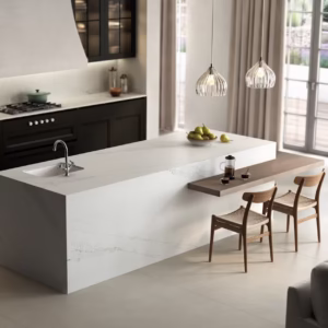 Silestone Ethereal Dusk parlak mutfak tezgahı