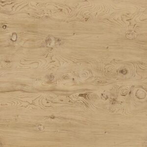 Neolith La Boheme porselen yüzey plaka yakın çekim - sıcak kahverengi gerçekçi ahşap damar ve doku