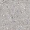 Neolith Terrazzo Ceppo 3 Neolith Terrazzo Ceppo porselen yüzey plaka yakın çekim - gri zemin büyük multi-tonal agrega parçacıkları