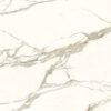 Calacatta Gold 2 NG Kütahya Calacatta Gold porselen/seramik yüzey plaka yakın çekim - beyaz zemin, gri damarlar ve altın rengi vurgular